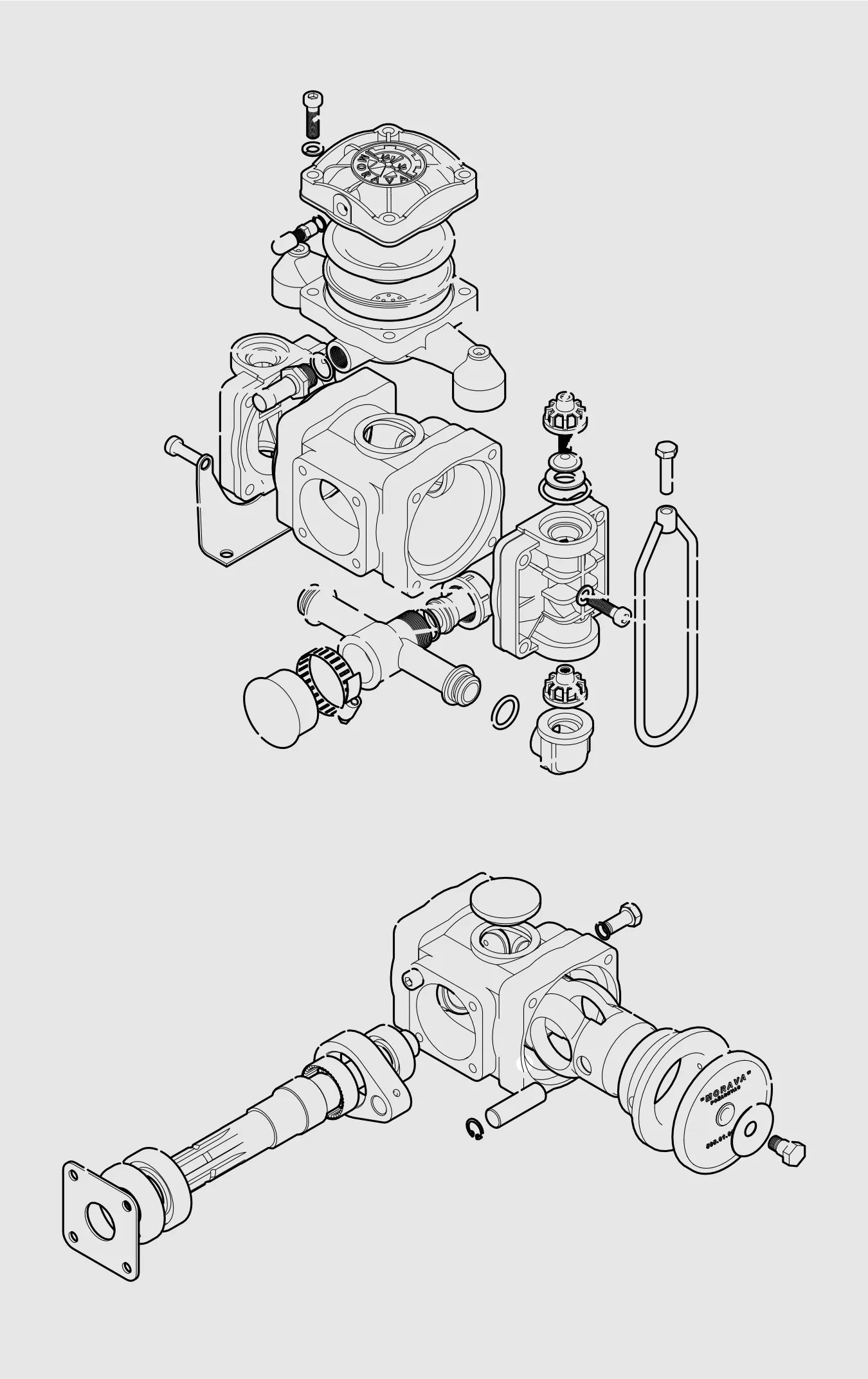 Rezervni delovi za pumpu MP 60